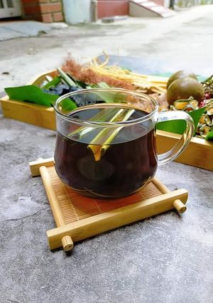 Hình của món Trà sâm bí đao.