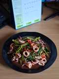 Tumis Cumi Kangkung