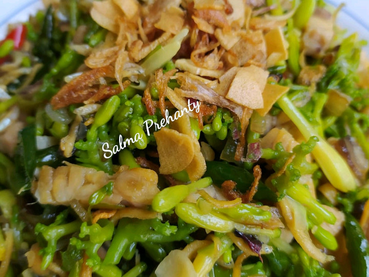 Cara Gampang Membuat Tumis bunga pepaya yang Lezat