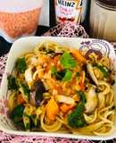 Mỳ Ý sốt cà chua & đậu lăng!