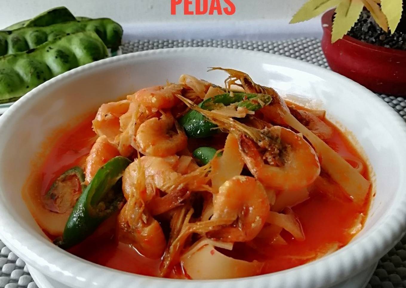 796.Rebung Udang Santan Pedas