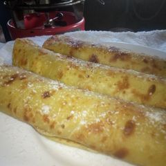 A picture of Soft Coconut, pumpkin chapati.
