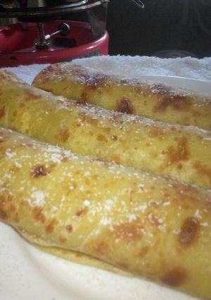 A picture of Soft Coconut, pumpkin chapati.