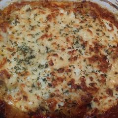 Spaghetti Squash Lasagna A picture of Spaghetti Squash Lasagna.