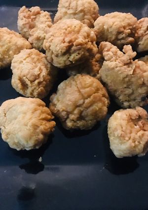 A picture of Chicken popcorn.