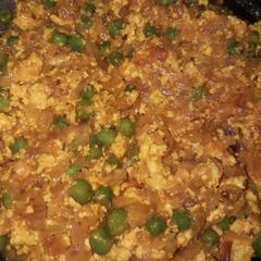 A picture of Paneer Bhurji Veg.