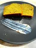 Plum-cake al tè Macha e mascarpone