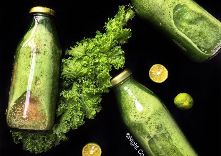 Resep Smoothie Kale Jahe Apel / Tomat 🥬🍎🍯 yang Lezat