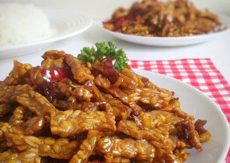 Bagaimana Membuat Kering Tempe Pedas Manis Anti Gagal