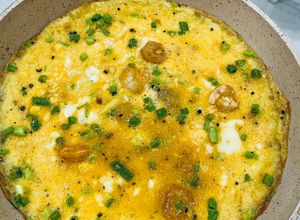 Hình của món Trứng Chiên Tôm.