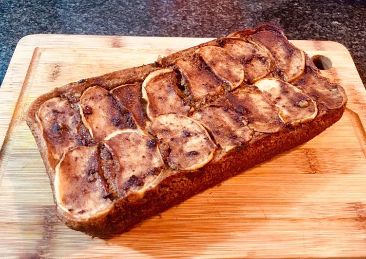 Bolo de maçã e canela Fit