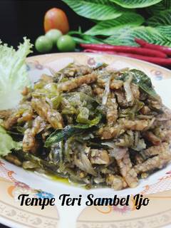 Foto resep Tempe Teri Sambel Ijo