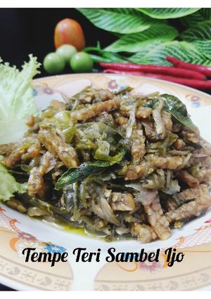 Foto resep Tempe Teri Sambel Ijo