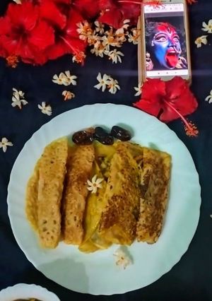 খেজুরি রোল (Khejuri roll recipe in Bengali) রেসিপির প্রধান ছবি