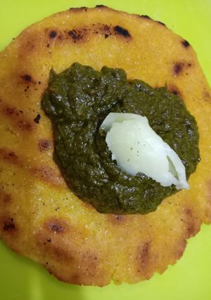 A picture of Makki ki Roti.