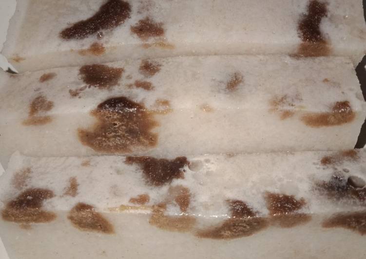 Puding jerapah simple bgt.