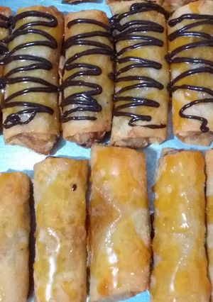 Foto resep Banana Spring Rolls