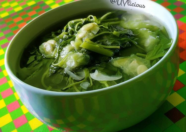 Resep: EnakSayur Bening Bayam