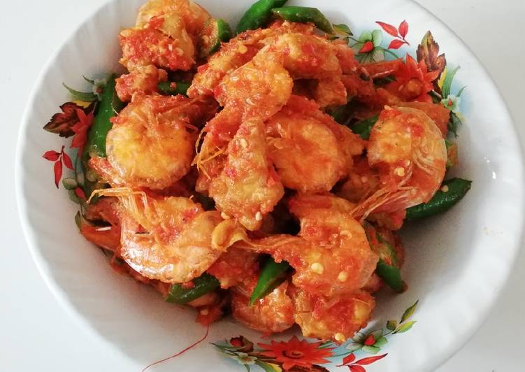 Sambal goreng tempe udang
