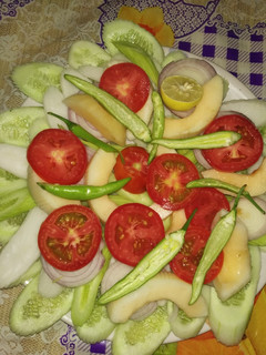 A picture of Healthy salad.