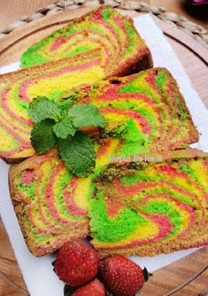 Foto resep Bolu Jadul Pelangi