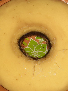 Una foto de Chocoflan