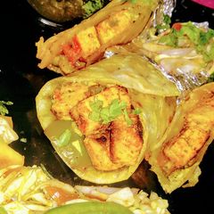 A picture of Paneer Tikka kathi Roll.