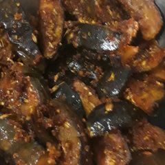 A picture of Masala Baingan.