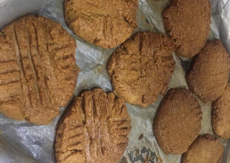 Langkah Mudah untuk Menyiapkan Keto Peanut Butter Cookie yang praktis