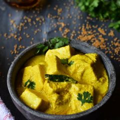 A picture of Bhapa Paneer Bengali Style Steamed Paneer.