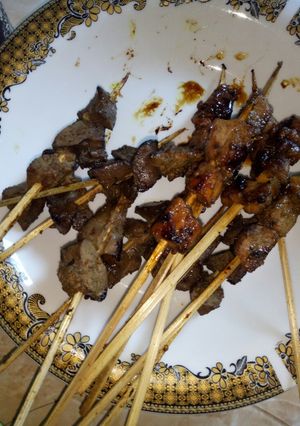Foto resep Sate ati ayam jinten kecap