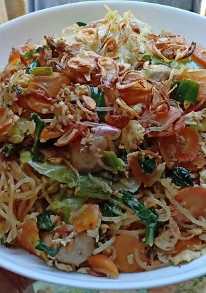 Foto resep Bihun goreng sayur