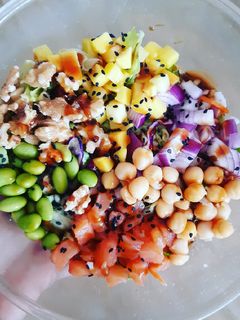 Una foto de Poke bowl