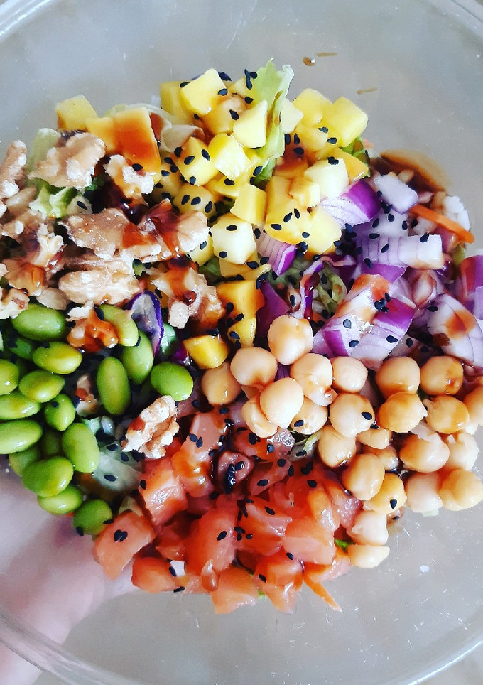 Una foto de Poke bowl