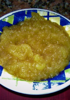 Una foto de Salsa agridulce de manzanas 🍎
