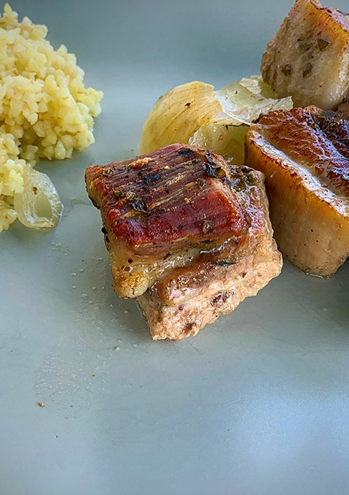 Una foto de Costillas al horno con cerveza