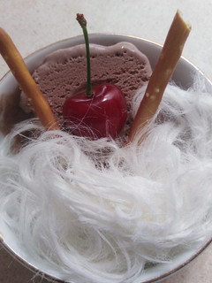 عکسی از دستور پشمک بستنی🍨