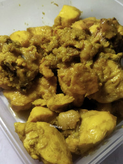 Foto resep Ayam ungkep bumbu kuning