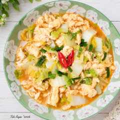 Telur kuah sawi putih-レシピのメイン写真
