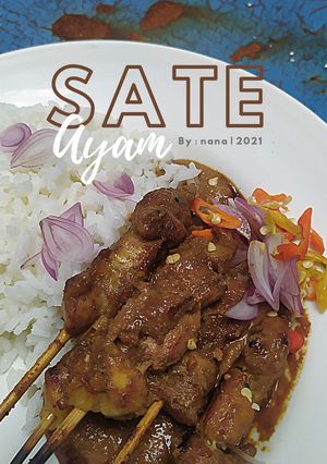 Foto resep Sate Ayam rumahan