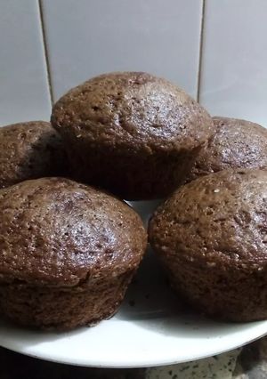 Una foto de Muffins súper chocolatosos🍫