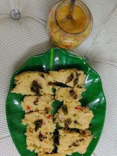 रवा वेज ढोकला (Rava Veg Dhokla recipe in Hindi) रेसिपी मुख्य फोटो