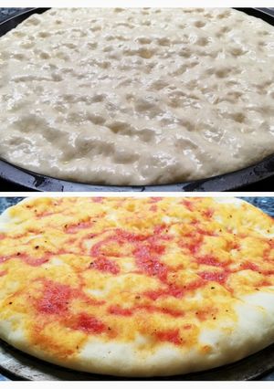 Una foto de Pizza al Molde