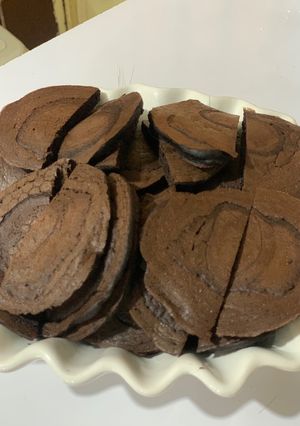 عکسی از دستور پنکیک شکلاتی