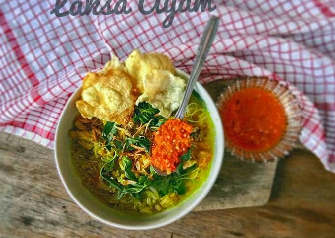 Bagaimana Membuat Laksa Ayam Anti Gagal