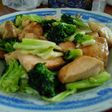 Ayam Koloke Saus Tiram Tumis Kubis dan Brokoli