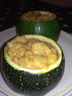 Una foto de Zapallitos rellenos