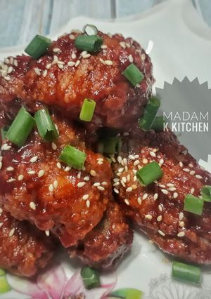 Gambar Ayam goreng pedas korea