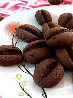 عکسی از دستور شیرینی دانه قهوه