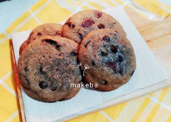 Resep Terbaik Soft Chocochip cookies Ala Warung